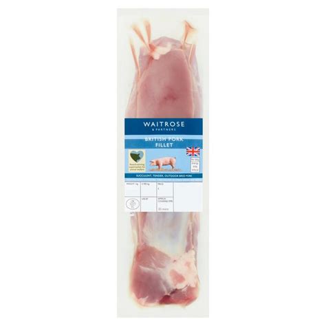 Waitrose British Pork Fillet .